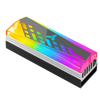 Jonsbo RGB M2 Šilumos Kriaukle su Šilumos Pagalvėlės M. 2280 2 SSD Heatsink Naudojamos Kompiuterių Vandens Aušinimo Sistema Waterblock