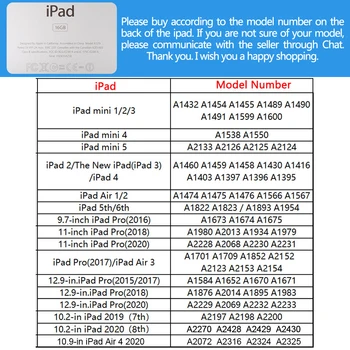 Animacinių filmų iPad 4 Oro Atveju Pro 11 10.2 8 Kartai 2020 Harries Poteris Tablet Stand Mini 5 7 6-ąją Pro 12.9 10.5 Oro 2 Dangtis
