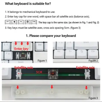Laidinio Žaidimų Klaviatūra Kepurės Mechaninė Keycap 104 Keycaps Mechaninė Klaviatūra Specialieji Keycap ABS Spalva 