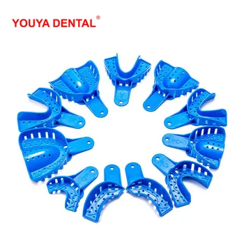 Dantų Susidaro Įspūdis, Padėklai, Plastikinės Plokštelės, Vaikams, Suaugusiems, Burnos, Dantų Turėtojas Padėklai Odontologijos Laboratorija Stomatologas Medžiagos, Įrankiai, Reikmenys