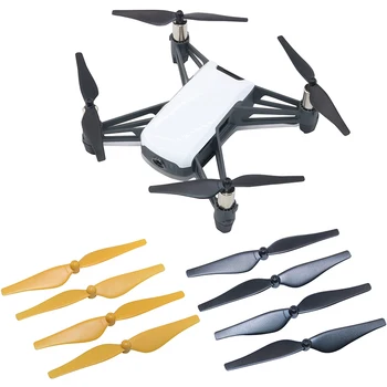 4PCS Pakeitimo Sraigtai Už Tello RC Quadcopter Drone lengvas Rekvizitai Ašmenys Aksesuaras Sparno Gerbėjai Atsarginės Dalys