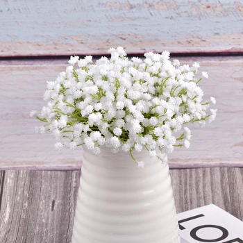 20cm Balto Gypsophila Dirbtinės Gėlės Vestuvių 