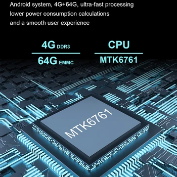 S999 4G Smart Žiūrėti 2.88 colių MTK6761 Quad Core, 4GB+64GB 13.0 MP Dual Kameros, 