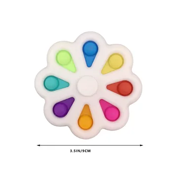 Gėlių Fidget Žaislai Streso pagalbos Ranką Žaislai Fidget Paprasta Dimple Žaislas Anksti Švietimo Vaikams Suaugusiųjų Nerimo Autizmo Žaislai Naujas