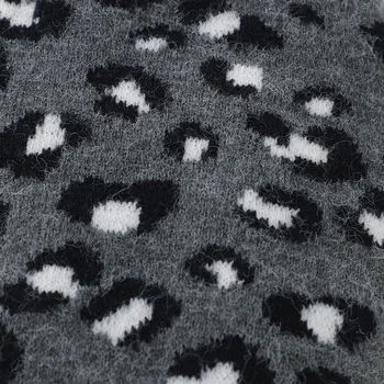Nauja Šunų Megztinis Pet Žiemos Trikotažas Leopard 