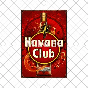 [ Mike86 ] Belgijos Alaus Havana Club Duvel Hertog Jan Alavo Metalo Meno Pasirašyti Sienos Plakatas Geležies Tapybos Pub Apdaila S-04 20*30 CM