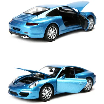 1:32 911 Automobilių Sporto Modelis Lydinio Diecasts Žaislinės Transporto Priemonės Metalo Žaislas Aukštos Modeliavimas 911 Modelio Surinkimo Vaikai Pateikti Žaislai, Dovanos