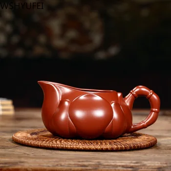 Tikroji taurė 220ml Yixing Originalus Mano Violetinė purvo Cha Hai Kavos Puodelis Konteinerių Zisha Puodeliai Arbatos Ceremonija Priedai Drinkware