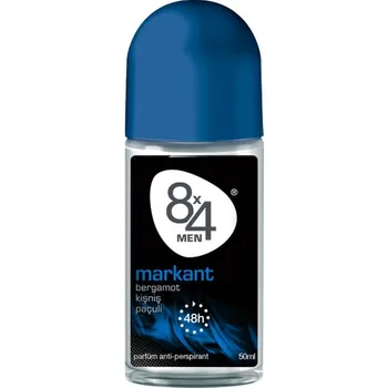 8 X4 Markant Roll-On Dezodorantas 50 ml Vyras
