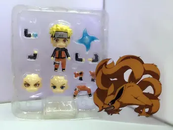 Anime Naruto Pav Naruto Uzumak TGS 682# Molinės Lėlės Q Versija Modelį, Kolekcines, Žaislai Vaikams Veidas Keičiasi Gimtadienio Dovana