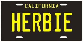 Kalifornijos Herbie Meilės Klaidą Licenciją Plokštelės Požymiai Garažas Meno Dekoro Geležies Plokštės Paveikslai, Baras, Kavinė Metalo Plokštelėmis