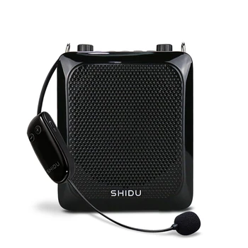 SHIDU Portable Bluetooth Speaker AUX Garso Bullhorn Belaidžio ryšio Balso Stiprintuvą, Mokytojas su Mikrofonu TF USB Flash Įrašymas