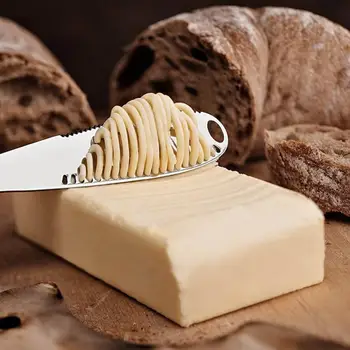 Sviestas Peilis Nerūdijančio Plieno Sūris, Sviestas Cutter Skylę Multi-funkcija Nuvalykite Balta Duona, Džemas Peiliu Virtuvės Dalykėlių Virtuvės Įrankiai