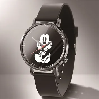 Relogio Feminino 2021 Naujas Mados Mickey Kvarciniai Laikrodžiai Moterims, Vyrams Žiūrėti Vaikams Studentų Anime Ir Animacinių Filmų Laikrodžiai Reloj Mujer Laikrodis