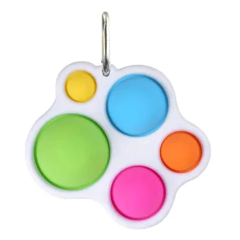 Paprasta Dimple Fidget Jutimo Nustatyti Įtempių Žaislas Antistress vertus Paramos Streso Pop Burbulas Fidget Jutimo Žaislas Vaikams Suaugusiųjų