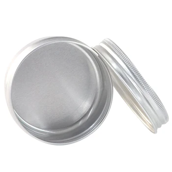 50/100 ML Aliejaus Aliuminio Kosmetikos Alavo Puodą Jar Tuščias Vaškas Konteinerių Lūpų Balzamas