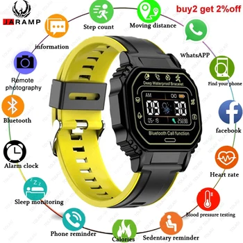 JARAMP 2021 B2 Vyrų Smart Watch Vyras Fitneso Apyrankė 