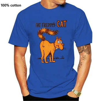 RIEBALŲ FREDDYS KATĖ marškinėlius Pasakų Apsinešęs Narkomanas Broliai Fritz the cat