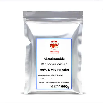 50-1000g 99% nikotinamido mononucleotide nmn miltelių ekstrakto Papildai veido blizgučiai Ilgaamžiškumas paramos Riboside Vitaminas B3