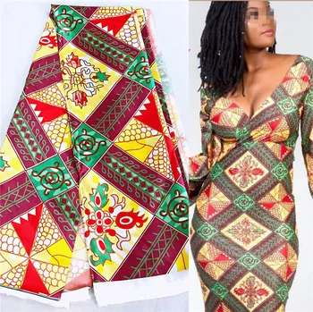 5yards afrikos satino audinio moterų suknelė medžiagų didmeninė šilko audinys vėliau kaip iki afrikos satino, šilko vaškas
