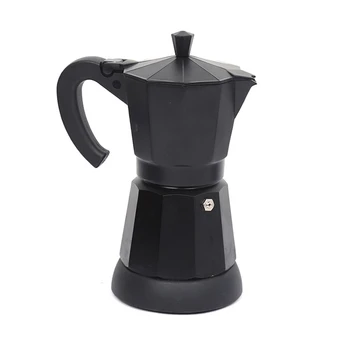 Nešiojamas Espresso Kavos virimo aparatas Moka Puodą su Elektrinė Viryklė Filtras Sietelis Kavos Alaus Virdulys 300Ml (Es Kištukas)