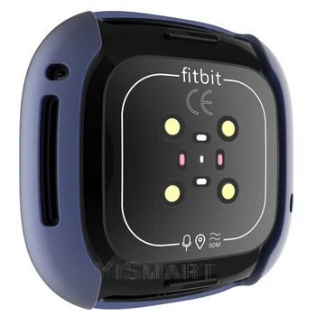 Matinis TPU Apsauginiai Minkštas Atveju Padengti Fitbit Versa 3 Žiūrėti Shell 