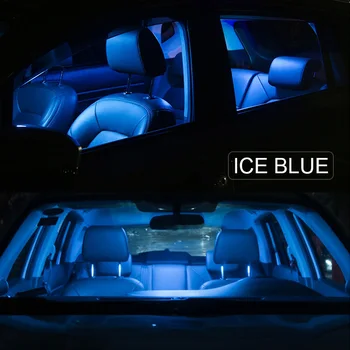 Baltos spalvos automobilių reikmenys Canbus Klaidų, LED Interjero Šviesos 2010-2018 M. 2019 M. Kia Soul Skaitymo Šviesos Rinkinys Žemėlapis Dome Licencijos Lempos