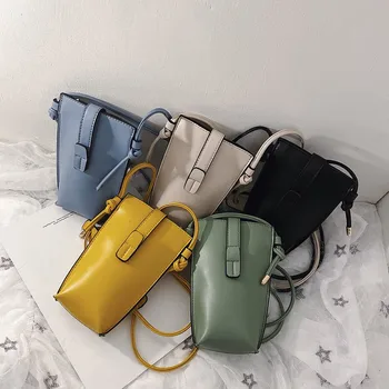 Mini Mini Krepšys 2021 Naujų Korėjos Stiliaus Šviežių Mobiliojo Telefono Maišelį Atsitiktinis Visi Atitikimo Mergaitišką Petį Krepšys