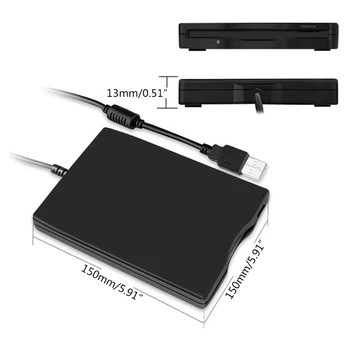 GOFORAY Pardavimo 3.5 colių USB Mobiliojo Diskelį Nešiojamų 1.44 MB Išorinius FDD Diskeliai