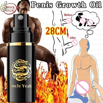 10ml Didelis Penis Sekso Delay Spray Vyrų Varpos Plėtros Naftos Kovos su Ankstyvos Ejakuliacija, Erekcijos Pratęsti 60 Minučių Vyras