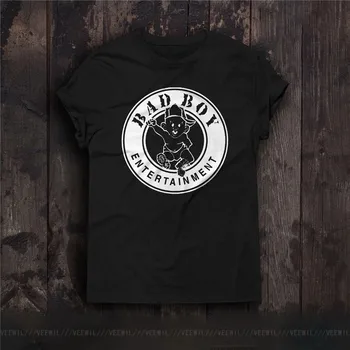 Bad Boy Records Pramogų T-Shirt Viršuje Sean Šukos Pagarsėjęs Faith Evans 36 30 40 50-ojo Gimtadienio