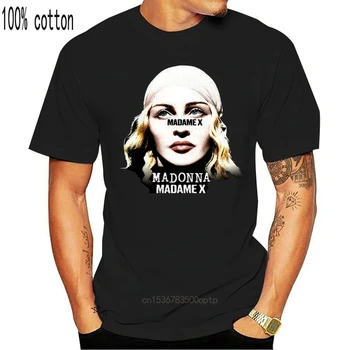 Madona Madam X Logotipas T-Shirt Visi Dydis S-5Xl Catton