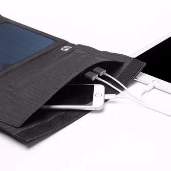 BUHESHUI 30W, Sulankstomas Saulės baterijų Įkroviklio Nešiojamų Dual USB Saulės Kroviklis iphone/Galia Banko Sunpower Lauko vandeniui