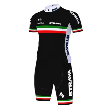 2021 Italija Strava dviračių skinsuit 20D gelio triatlonas kostiumas conjunto ciclismo hombre quick dry uniforme ciclismo dviračių vienodas