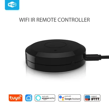 WiFi Smart IR Valdytojas Smart Home Blaster Infraraudonųjų spindulių Nuotolinio Valdymo pultu Dirbti Su Alexa 