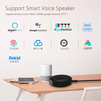 WiFi Smart IR Valdytojas Smart Home Blaster Infraraudonųjų spindulių Nuotolinio Valdymo pultu Dirbti Su Alexa 