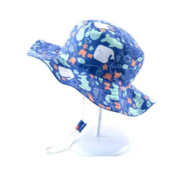 Doit 2021 m. Vasarą vaikai Kibiro Kepurę UV apsaugos nuo Saulės Berniukai Bžūp Vaikų Panama Lauko Beach Merginos, Saulės, Skrybėlę Animacinių filmų Žvejo Kepurė