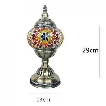 Turkiška Kava, Baro Stalo Lempa Naktiniai Dekoratyvinis Stiklas, Bohemijos Stiliaus Mozaika Lentelė, Šviesos, Miegamojo Šviestuvai, Kūdikio Kambarys