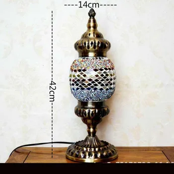 Turkiška Kava, Baro Stalo Lempa Naktiniai Dekoratyvinis Stiklas, Bohemijos Stiliaus Mozaika Lentelė, Šviesos, Miegamojo Šviestuvai, Kūdikio Kambarys