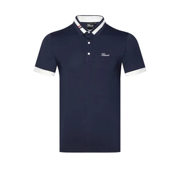 2021 naujas vasaros golfo drabužiai, vyriški trumpomis rankovėmis marškinėliai kieto spalvų prarasti korėjos sugeria drėgmę ir prakaitą wicking quick dry