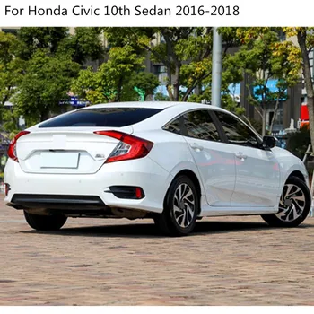 Automobilių Stick ABS Matinis/Anglies Pluošto Priekinis Žibintas Jungiklio Mygtuką, Apdailos Rėmas Žibintas Honda Civic Sedanas 10. 2016 m. 2017 m. 2018 m. 2019 m.