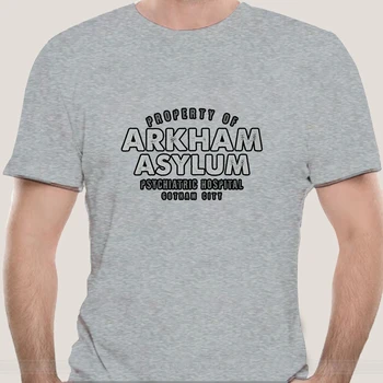Vyrų marškinėliai Arkham asylum T - Turto Sychiatric Ligoninės Gotham City Premium Tee marškinėliai marškinėlius moterims