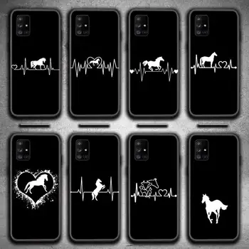 Arklių Ponis Arklių Plakimas, Telefono dėklas, Skirtas Samsung Galaxy A21S A01 A11 A31 A81 A10 A20E A30 A40 A50 A70 A80 A71 A51