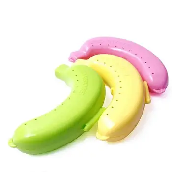 3 Spalvų Užkandis Bananas Konteinerių Lango Turėtojas Atveju Talpinimo Vaikams Vaisių Atlikti Konteinerių Saldainiai Užkandžių Laikiklis Laikymo Dalykėlių