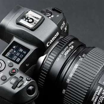 Viltrox EF-R2 Fotoaparato Objektyvo Adapteris Canon EF EF-S Objektyvas su EOSR EOSRP Funkcinės Kontrolės Adapterio Žiedas Automatinis Fokusavimas