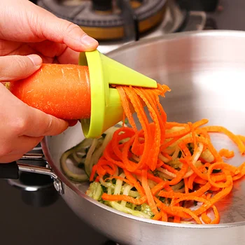 Virtuvės Reikmenys Daržovių, Vaisių Sukasi Slicer Virtuvės Filar Pjovimo Viela Prietaiso Instrukcija Bulvių Spiralės Kūgio Sukasi Kapoti