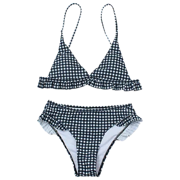 2021 seksuali moteris push up susiėmę kamšalu maudymosi moterų pledas bikini kostiumas swimsuit vasaros paplūdimio maudymosi kostiumėliai, bikini