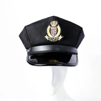 Naujas Atvykimo Aštuoniakampis Bžūp Kapitonas Karinio Jūrų Laivyno Jūreivis Skrybėlę Policijos Vaidmuo Žaisti Policininkas Žaislas Lauko Rezultatus Apsimesti Žaisti Policijos Kepurės Vaikams