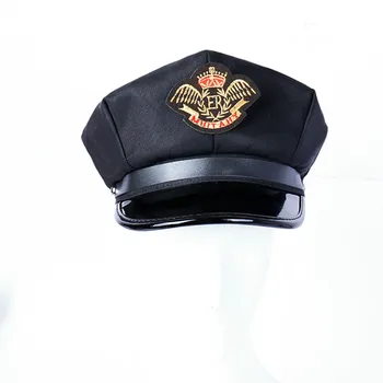 Naujas Atvykimo Aštuoniakampis Bžūp Kapitonas Karinio Jūrų Laivyno Jūreivis Skrybėlę Policijos Vaidmuo Žaisti Policininkas Žaislas Lauko Rezultatus Apsimesti Žaisti Policijos Kepurės Vaikams