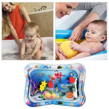Kūrybos Kūdikis Vandeniu Kilimėlis Pripučiami Patapšnojo Trinkelėmis Pagalvėlės Kūdikiams, Vaikiška Vandens Žaisti Kilimėlis Baby Švietimo Plėtoti Vaikų Žaislai